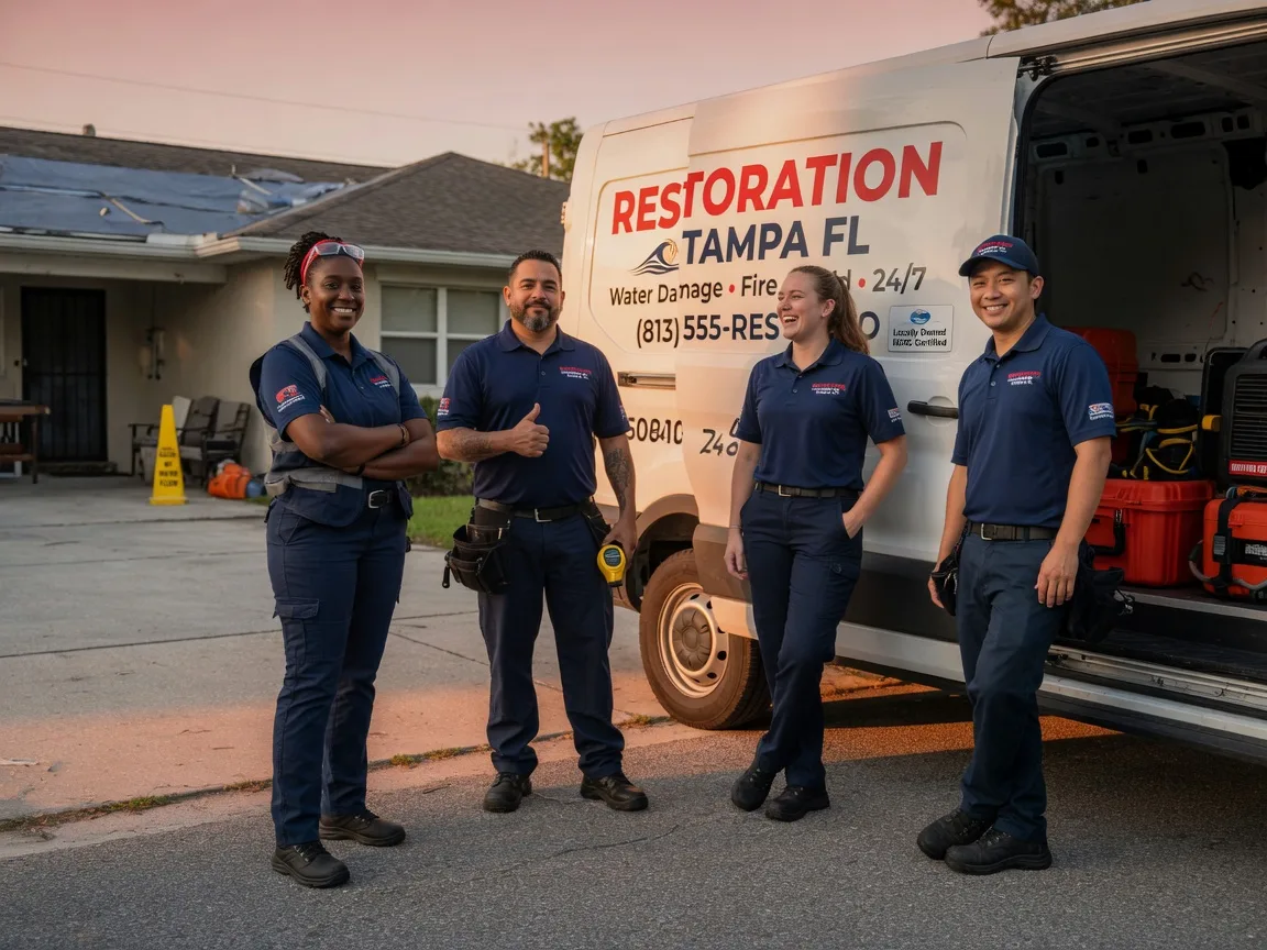 Water Damage Restoration company in Le Claire, IA