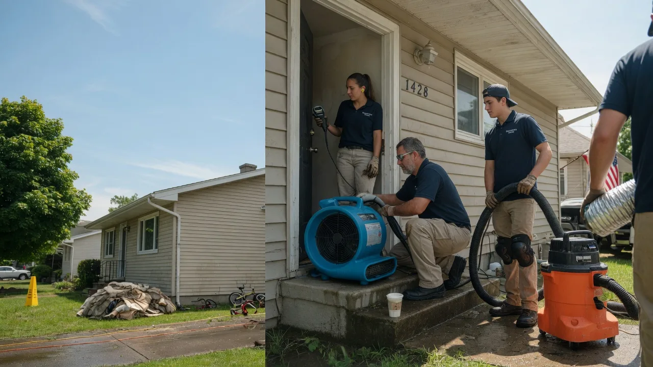Water Damage Restoration in Le Claire, IA near me
